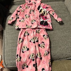 Disney Minnie Mouse Pink Pajama Set